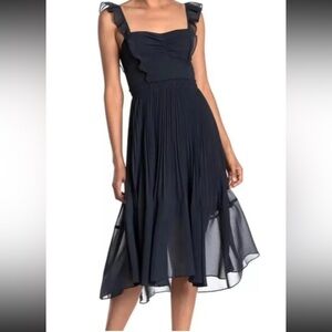 Club Monaco Women's Teal High Low Dress Size 4